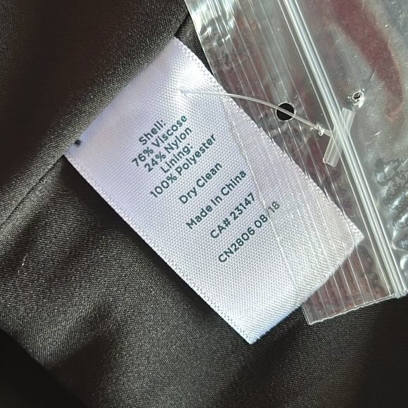 NWT RSVP by Talbot’s size XS black velvet 3/4 sleeve blouse - Picture 5 of 5